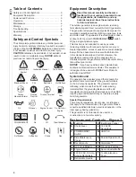 Предварительный просмотр 5 страницы Mosa GE 3000 BI Use And Maintenance Manual