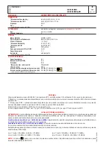 Preview for 9 page of Mosa GE 4500 HBS Use And Maintenance Manual