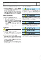 Preview for 10 page of Mosa GE 4500 HBS Use And Maintenance Manual