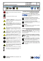 Preview for 63 page of Mosa GE 4500 HBS Use And Maintenance Manual