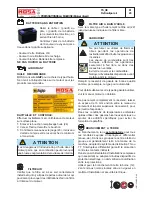 Preview for 72 page of Mosa GE 6000 DES/GS-L Use And Maintenance Manual, Spare Parts Catalog