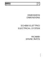 Preview for 141 page of Mosa GE 6000 DES/GS-L Use And Maintenance Manual, Spare Parts Catalog