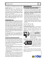 Preview for 23 page of Mosa GE 7000 KDes-gs Use And Maintenance Manual