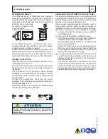 Preview for 24 page of Mosa GE 7000 KDes-gs Use And Maintenance Manual