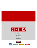 Preview for 34 page of Mosa GE 7000 KDes-gs Use And Maintenance Manual