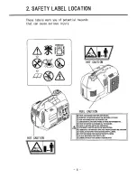 Preview for 6 page of Mosa GI 2000 SX Owner'S Manual