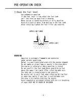 Предварительный просмотр 11 страницы Mosa GI 2000 SX Owner'S Manual