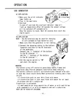 Preview for 16 page of Mosa GI 2000 SX Owner'S Manual