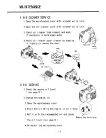 Preview for 19 page of Mosa GI 2000 SX Owner'S Manual