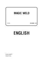 Preview for 31 page of Mosa Magic Weld Manual