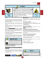 Preview for 31 page of Mosa NAKED GE 3500 HBM Use And Maintenance Manual