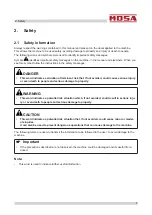 Preview for 9 page of Mosa RENTAL GE 50 KR-5 Use And Maintenance Manual