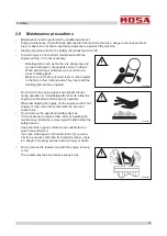 Preview for 19 page of Mosa RENTAL GE 50 KR-5 Use And Maintenance Manual