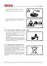 Preview for 20 page of Mosa RENTAL GE 50 KR-5 Use And Maintenance Manual