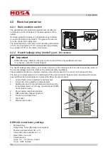 Preview for 30 page of Mosa RENTAL GE 50 KR-5 Use And Maintenance Manual