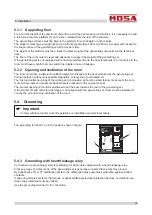 Preview for 37 page of Mosa RENTAL GE 50 KR-5 Use And Maintenance Manual