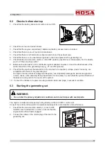 Preview for 41 page of Mosa RENTAL GE 50 KR-5 Use And Maintenance Manual