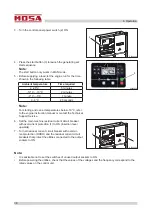 Preview for 42 page of Mosa RENTAL GE 50 KR-5 Use And Maintenance Manual