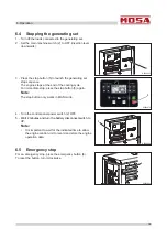 Preview for 43 page of Mosa RENTAL GE 50 KR-5 Use And Maintenance Manual