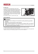 Preview for 48 page of Mosa RENTAL GE 50 KR-5 Use And Maintenance Manual