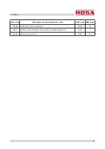 Preview for 65 page of Mosa RENTAL GE 50 KR-5 Use And Maintenance Manual