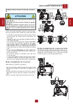 Предварительный просмотр 13 страницы Mosa TF II9 Y Use And Maintenance Manual