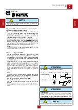 Предварительный просмотр 19 страницы Mosa TF II9 Y Use And Maintenance Manual