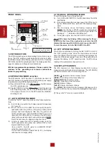 Предварительный просмотр 23 страницы Mosa TF II9 Y Use And Maintenance Manual