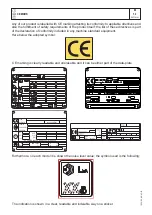 Preview for 8 page of Mosa TS 300 KS Use And Maintenance Manual