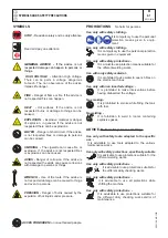 Preview for 13 page of Mosa TS 300 KS Use And Maintenance Manual