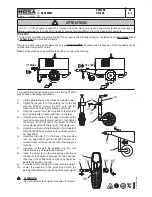 Предварительный просмотр 19 страницы Mosa TS 300 SC-SXC Use And Maintenance Manual, Spare Parts Catalog