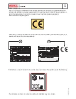 Preview for 7 page of Mosa TS 350 YSX BC Use And Maintenance Manual