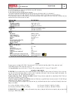 Preview for 8 page of Mosa TS 350 YSX BC Use And Maintenance Manual