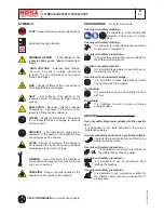 Preview for 11 page of Mosa TS 350 YSX BC Use And Maintenance Manual