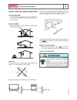 Preview for 14 page of Mosa TS 350 YSX BC Use And Maintenance Manual