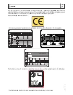 Предварительный просмотр 8 страницы Mosa TS 400 PS-BC Use And Maintenance Manual