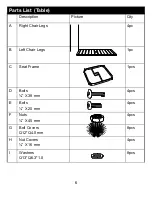 Предварительный просмотр 6 страницы Mosaic 0264-41090-0005-000-0000 Assembly Instructions Manual