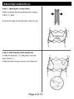 Предварительный просмотр 5 страницы Mosaic 161806 Assembly Instructions & User Manual