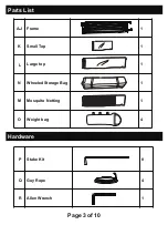 Preview for 4 page of Mosaic 167532 Assembly Instructions & User Manual