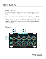 Preview for 5 page of Mosaic BUFFERED MULT Manual