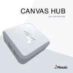 Preview for 1 page of Mosaic CANVAS HUB Getting Started