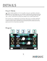 Preview for 5 page of Mosaic DUAL LINEAR VCA Manual