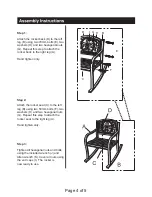 Preview for 5 page of Mosaic Fleur De Lis FSMVPT2033 Assembly Instructions & User Manual