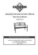 Mosaic FSMVPT2032 Assembly Instructions & User Manual preview