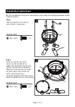 Preview for 8 page of Mosaic FSMVPT2042 Assembly Instructions & User Manual