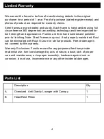 Preview for 4 page of Mosaic FSMVPT2070 Assembly Instructions