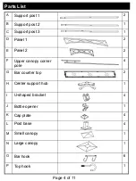 Preview for 5 page of Mosaic FSMVPT3009 User Manual And Assembly Instructions