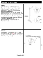 Preview for 6 page of Mosaic FSMVPT3009 User Manual And Assembly Instructions