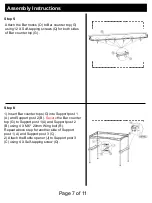 Preview for 8 page of Mosaic FSMVPT3009 User Manual And Assembly Instructions