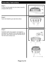 Preview for 7 page of Mosaic FSMVPT6022 Assembly Instructions & User Manual